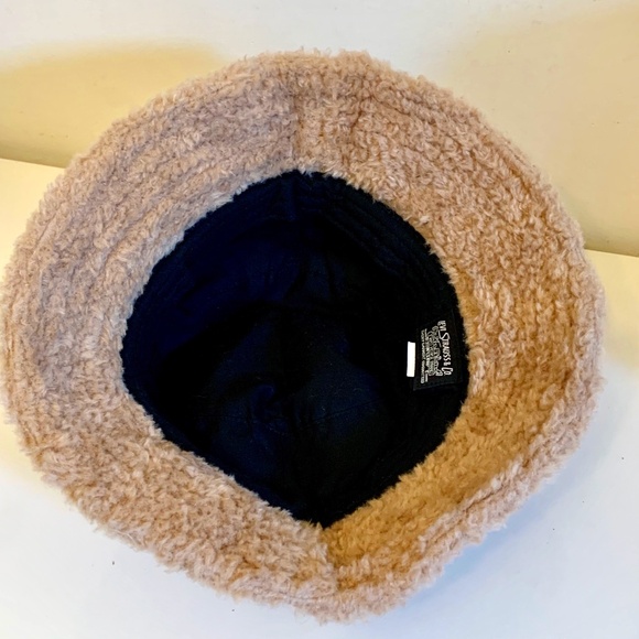 Levi's Camel Brown Sherpa Bucket Floppy Summer Hat - Picture 6 of 8